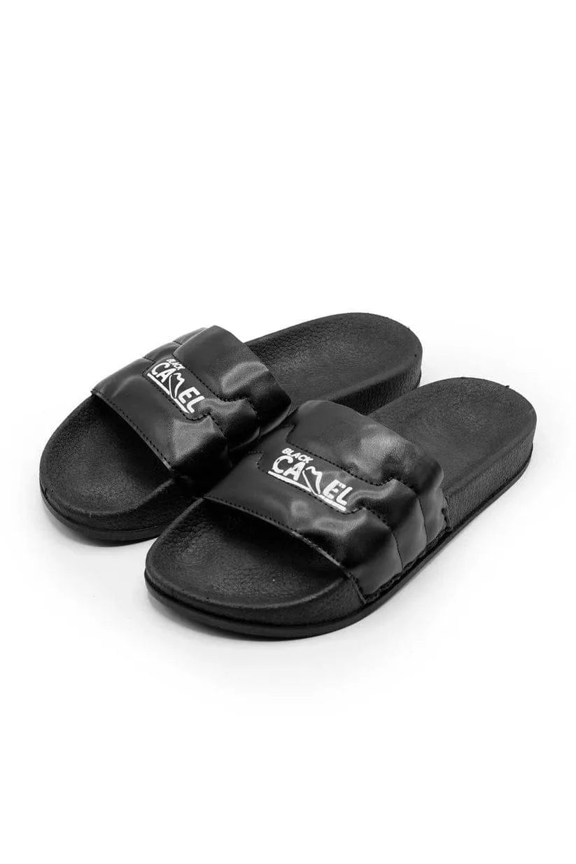 White & Black Camel Soft Slide-333 Article
