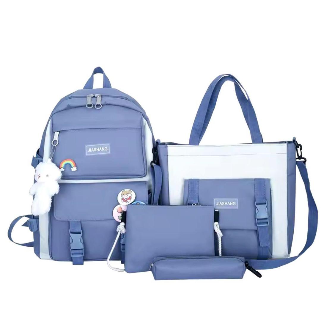 Girl's Nylon Backpack Set